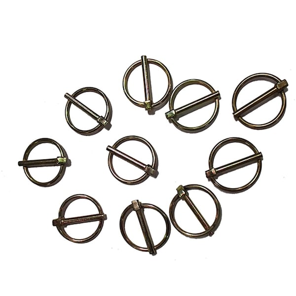 Aftermarket Universal Linch Lynch Pin Clip 316 x 1 14 1320 For Tractors, 10PK PN01 - main